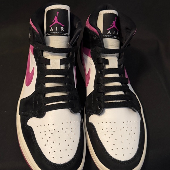 Nike Air Jordan 1 Mid Cactus Flower Women’s Size 8 - Picture 4 of 9